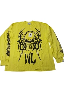 Warren Lotas Yellow Long Sleeve T-Shirt, Size XL - Picture 1 of 6