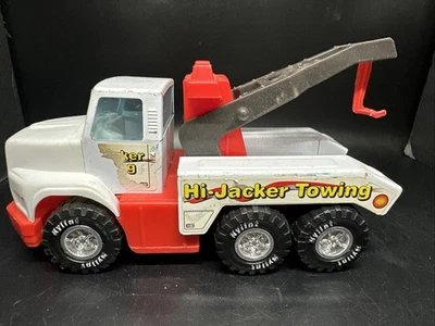 Nylint #110 Steel Tough Wrecker Tow Truck Heavy Hauler Hi-Jacker Towing  7.5” - Image 1 of 4