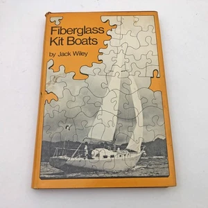 Fiberglass Kit Boats Jack Wiley HBDC 1973 First Edition 174 Pages - Picture 1 of 12