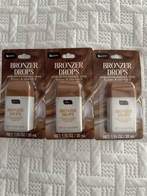 B.Pure Bronzer Drops w Cocoa Extract Shea Butter & Vitamin E 3 Piece Set - Image 1 of 3