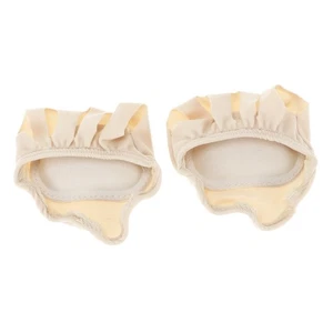  Juego de 2 almohadillas para pies de tamaño medio punta de ballet zapatos calcetines plantilla tacón alto masaje - Imagen 1 de 12