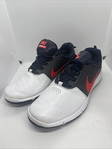 Gr. 12 Nike Explorer CTRL Golfschuhe Herren weiß blau rot 704694-102 - Bild 1 von 11