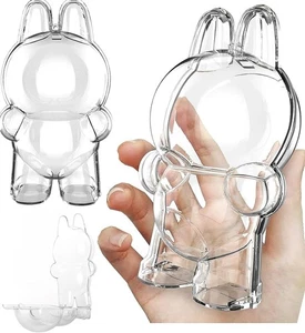 Funda protectora transparente para Labubu, cubierta de exhibición a prueba de polvo para Labubu - Imagen 1 de 15