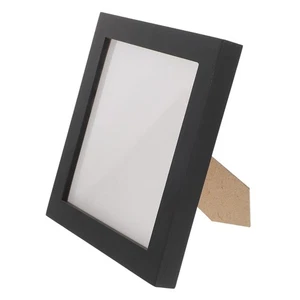 Eleganter Aufsteller CD Paketständer Holzrahmen kleine Bilderrahmen - Bild 1 von 12