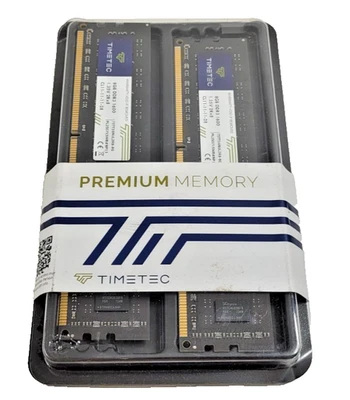 Timetec 16GB RAM kit (2x8GB) DDR3L/DDR3 1600MHz PC3L-12800 1.35V/1.5V UDIMM - Image 1 of 4