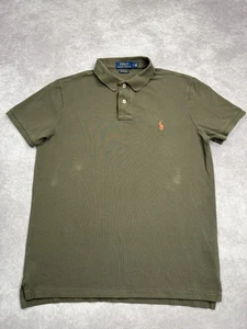 Polo Ralph Lauren Polo Para Hombres Mediano Personalizado Calce Ajustado Bordado Poni - Imagen 1 de 21