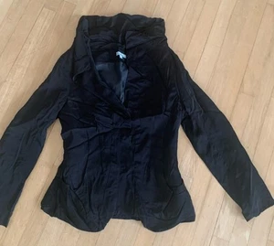 Veronica Maine Ladies Size 10 Stunning Jacket Black - Picture 1 of 7