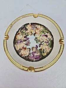 CAPODIMONTE ASHTRAY - Picture 1 of 7