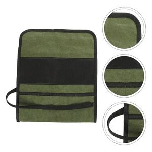 2 PIEZAS Bolsas de Herramientas para Hombres Organizador Enrollable Kit de Carpintería Enchufe de Viaje de Lona - Imagen 1 de 12