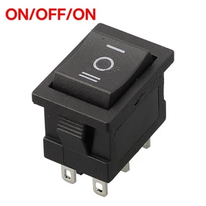 6 Pin Switch DIY Electrical Project Large Rectangle Rocker Switch 1pcs - Picture 1 of 24