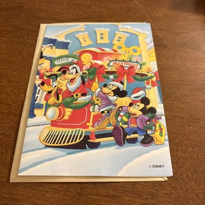 Tarjeta de felicitación de Navidad Paper Magic X Disney años 90 de colección - nueva  Foto 1 de 4