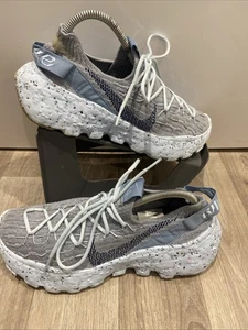Mujer Nike Space Hippie 04 Chambray Gris Azul Entrenadores Talla 6 Reino Unido EU 40 - Imagen 1 de 11