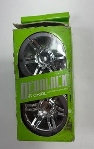 Axial AX8092 2.2 Rocksters Chrome Beadlock Wheels Set - Picture 1 of 3