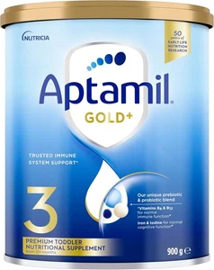 Aptamil Gold+ 3 Toddler Nutritional Supplement From 1 year 900g - Picture 1 of 5