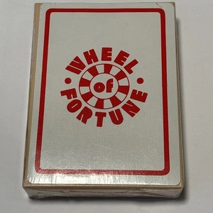 Wheel Of Fortune - Playing Cards - Made In The USA SEALED Poker Size NEW - Picture 1 of 7