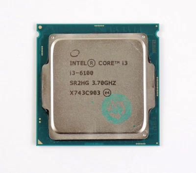 Intel Core i3-6100 Dual Core 3.70GHz LGA1151 3MB CPU Processor SR2HG - Image 1 of 2