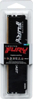 Kingston FURY Beast Black DDR5 8GB 5600MT/s CL36 DIMM Desktop Gaming Memory Sing