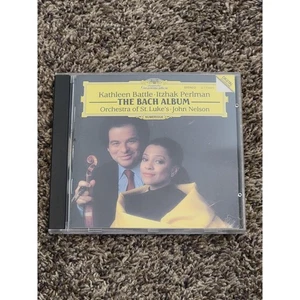 Deutsche Grammophon CD Bach Arias Soprano Violin Battle Perlman Classical 1992 - Picture 1 of 2