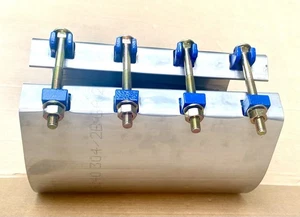 "Abrazadera de reparación de tubo de banda manual SMITH-BLAIR tamaño 8"" de largo / 4 pernos 304SS nueva" - Imagen 1 de 6