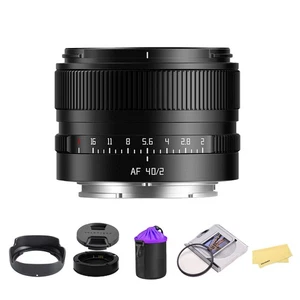 TTARTISAN 40mm F2 FOLL-Rahmen-Autofokus-Objektiv kompatibel mit Sony E-Mount - Picture 1 of 9