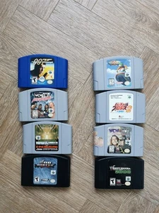 BUNDLE OF 8 USA And Japanese NINTENDO 64 N64 GAMES NTSC-U NTSC-J JOBLOT - Picture 1 of 2