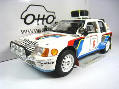 PEUGEOT 205 T16 #6 RALLY SAFARI 1985 T. SALONEN 1/18 OTTO MOBILE - Imagen 1 de 3