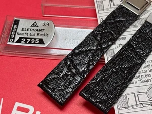 1970s NOS special JB Champion 19mm strap vintage  Bulova Accutron big watch size - Picture 1 of 8