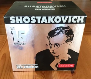 Shostakovich: The 15 Symphonies, Kirill Kondrashin, Moscow P.O. 10 CDs NEUWERTIG - Bild 1 von 4