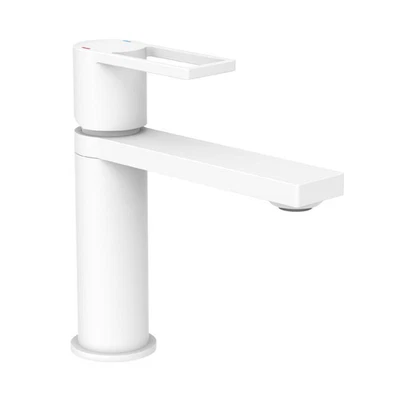 Waschtischarmatur - Badarmatur | Einhebelmischer • Weiß • Hochdruck | 19535 - Bild 1 von 4