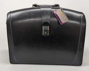 Bosca alte Partner-Aktentasche Leder schwarz #823-59 - Bild 1 von 3