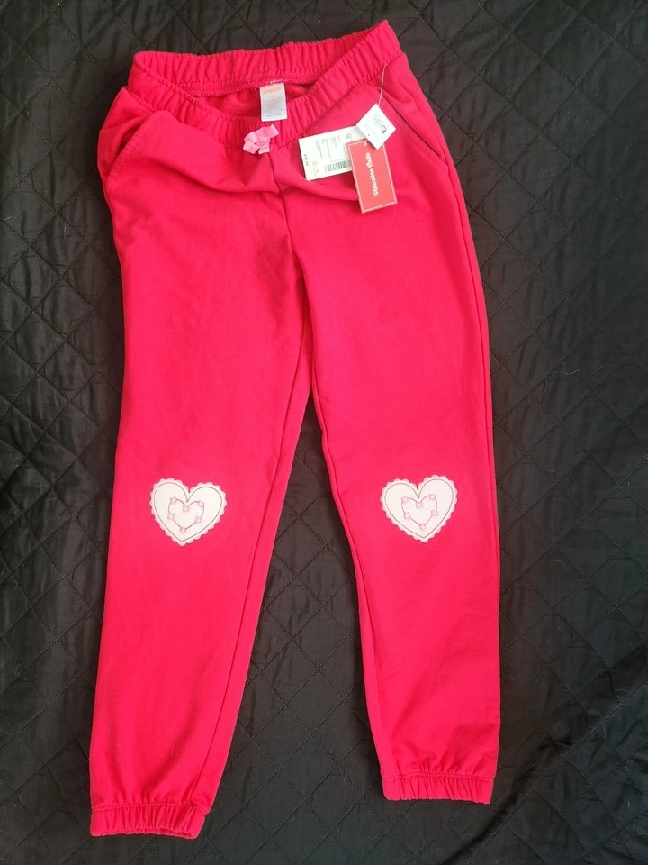 Pantalones deportivos Gymboree Valentine Cutie talla 10 Foto 1 de 3