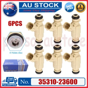 6X Fuel Injectors 35310-23600 Fit Hyundai Elantra HD G4GC CVVT 2.0L 10/06-10/10 - Picture 1 of 12