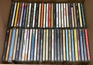 Lot of 80 Assorted Music CD's ~ Artwork+Case ~ R&B, Soul, Funk, Disco, Etc. Bulk