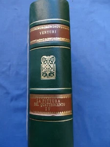 VENTURI-STORIA ARTE ITALIANA-PITTURA DEL QUATTROCENTO-HOEPLI-LEGATURA PREGIATA - Picture 1 of 7