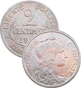 2 Centimes DUPUIS 1898 - 1920 choisissez votre année ! - Bild 1 von 1