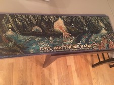 Dave Matthews Band Poster Woodlands James Eads  AP Cynthia Woods Mitchell DMB