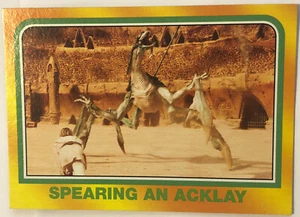 star wars attack of the clones trading card #99 Spearing An Acklay - Picture 1 of 2