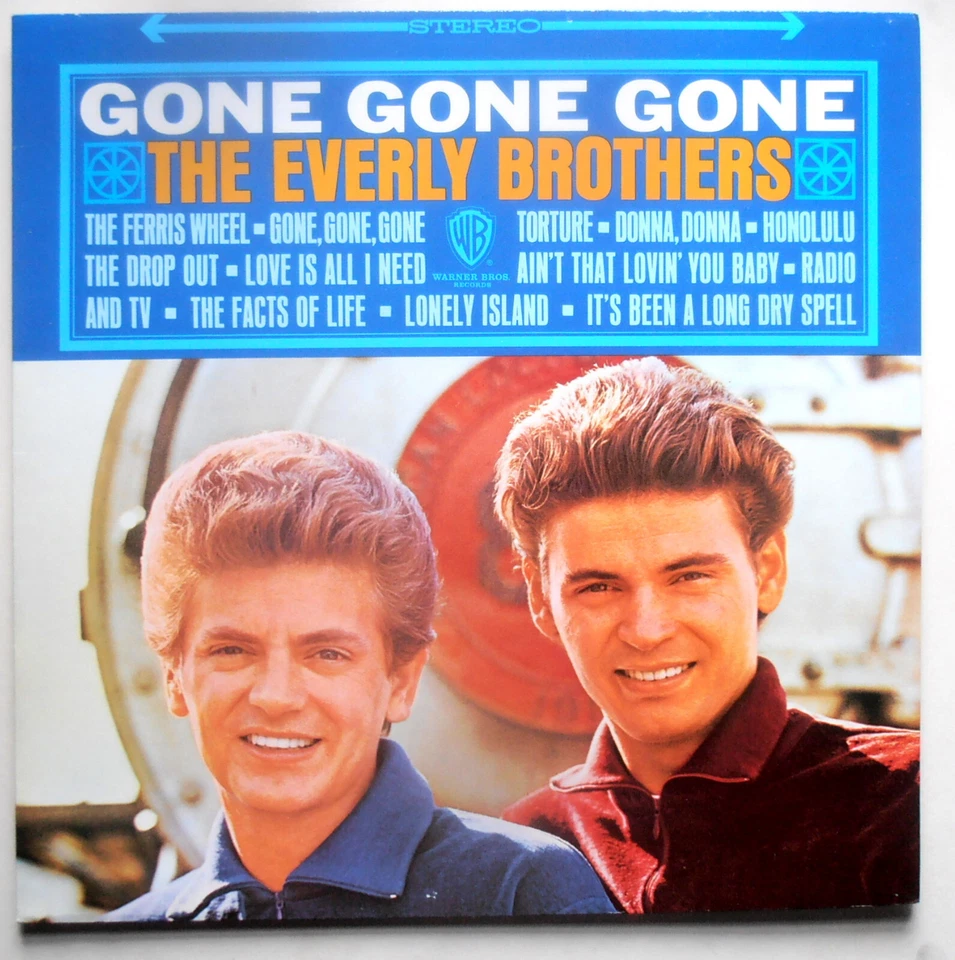 THE EVERLY BROTHERS GONE GONE GONE LP GERMAN IMPORT NM - Image 1 of 1