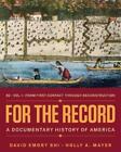 David E. Shi Holly A. Mayer For the Record (Paperback) (US IMPORT)