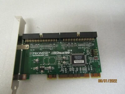Promise FastTrak 100 TX2 PCI RAID Controller Card - Image 1 of 4