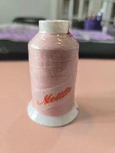 Mettler Metrocor Serger Thread - Color 1227 Pink 1094 Yards 092467 - Picture 1 of 3