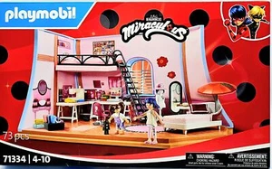 Playmobil Miraculous Set Marinette Zimmer 73 Teile Kreatives Spielzeug NEU & OVP - Bild 1 von 8