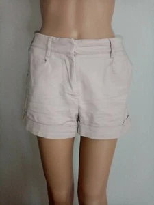 Damen Schorts, kurze Hosen, Gr. 34,H&M, beige, Stretch, gebraucht - Bild 1 von 9