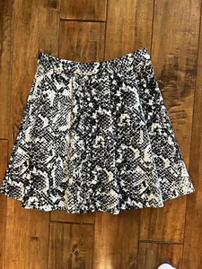 Abercrombie & Fitch Pleated Flare Skater Skirt Size XS Black - Picture 1 of 7