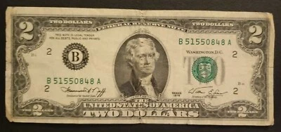 USA America 2 Dollars 1976 4 - Image 1 of 2