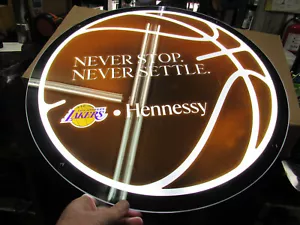 HENNESSY COGNAC NBA NEVER STOP BASKETBALL LED BAR SCHILD MANN HÖHLE GARAGE LICHT - Bild 1 von 9