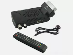 Decoder DIGITALE TERRESTRE Mini HD Dvb T2 Usb HDMI Presa Scart Ricevitore USB - Foto 1 di 7
