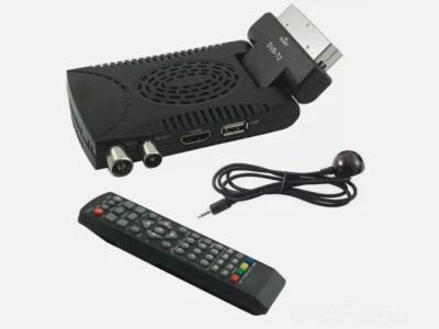 Decoder  DIGITALE TERRESTRE Mini HD Dvb T2 Usb HDMI Presa Scart Ricevitore USB - Immagine 1 di 4