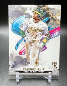 2023 Topps Inception ESTEURY RUIZ RC ROOKIE #110 Oakland Athletics - Picture 1 of 2