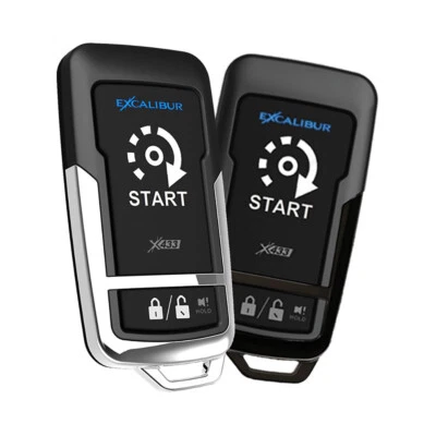 EXCALIBUR ALARMS RS-272 1500 FEET 1+1 BUTTON REMOTE START/KEYLESS ENTRY SYSTEM - Image 1 of 3